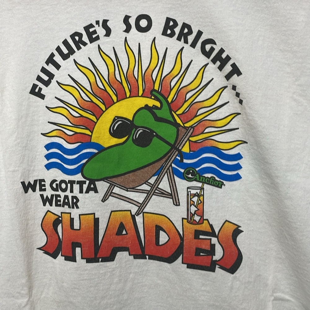 Futures So Bright We've Gotta Wear Shades Tee Shirt. NWOT. Size L. - Picture 2 of 7